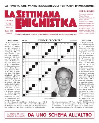 La Settimana Enigmistica N.4854 - 03 Aprile 2025