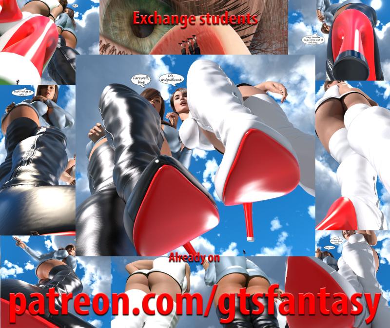 Gtsfantasy1 - Exchange students 3D Porn Comic
