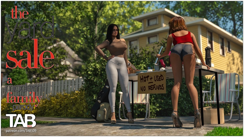 Tab109 - The Yard Sale 3D Porn Comic