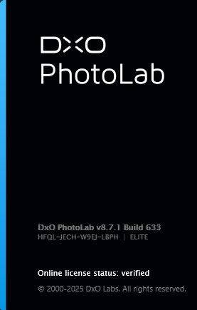 DxO PhotoLab Elite 8.7.1.663