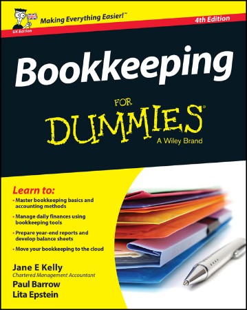 Cover: Bookkeeping for Dummies - Jane E. Kelly