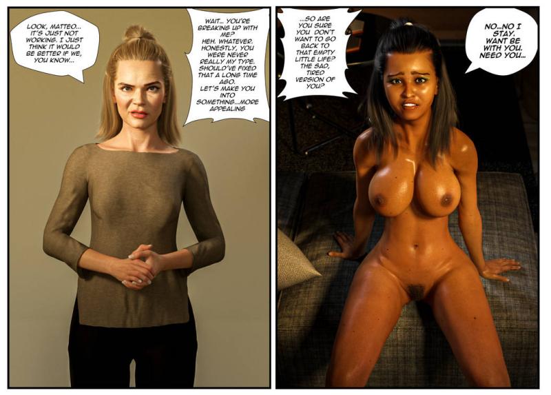 TheAltrApp - Back to Her Roots 3D Porn Comic
