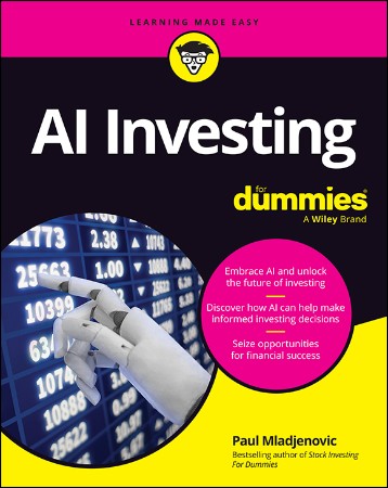 Cover: AI Investing For Dummies - Paul Mladjenovic