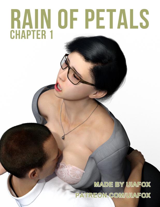 Uiafox - Rain of Petals 3D Porn Comic