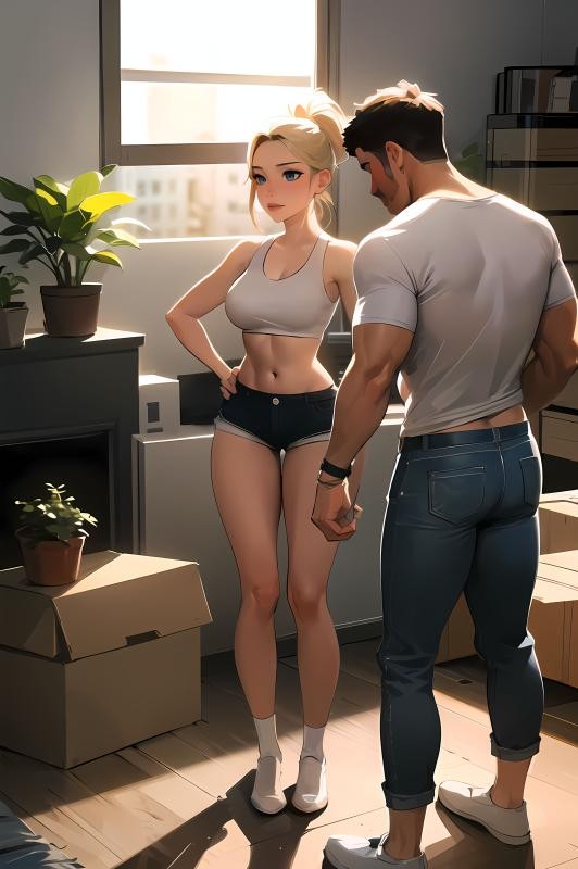 Read Kate Sketches - Kate Gets A New Apartment cartoon comic online