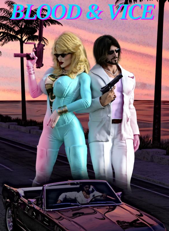 DarkLustComics - Blood and Vice 3D Porn Comic