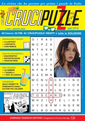 Crucipuzzle N.614 - Agosto 2025