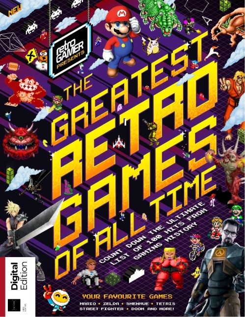 Retro Gamer Presents The Greatest Retro Games of All Time – 1st Edition 2025