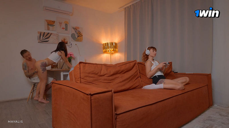 Gamer Wife Doesn t Mind Me Fucking Her Friend Behind Her Back MayaLis (Onlyfans) FullHD 1080p