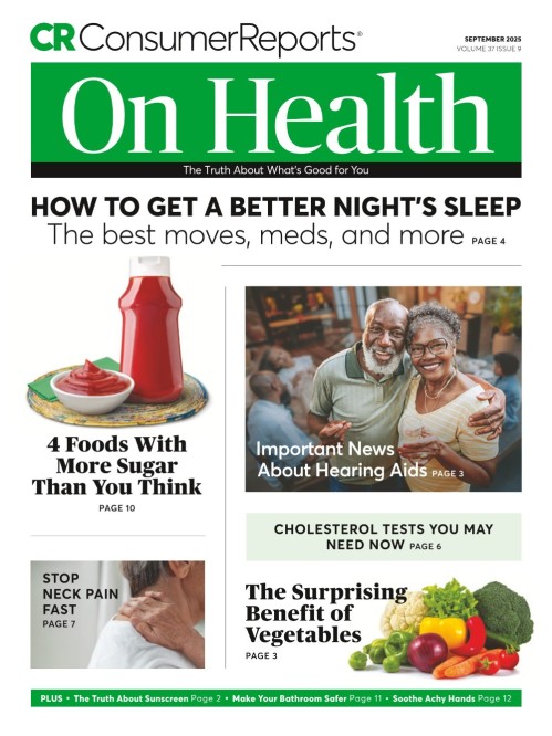 Consumer Reports on Health - September 2025