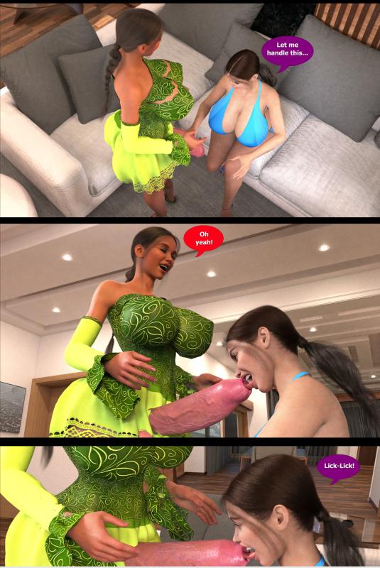 Lustpron - New Neighbor 4 3D Porn Comic