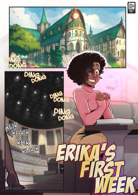 OrcBarbies - Erika's First Week Porn Comics