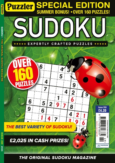 Puzzler Sudoku - Issue 269 2025