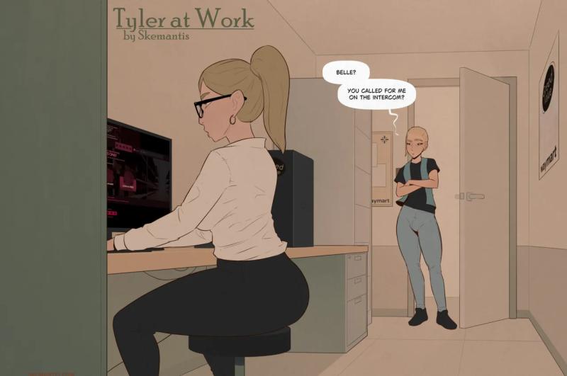 Skemantis - Tyler at work Porn Comics