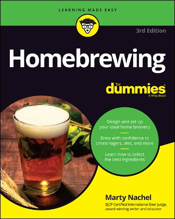 Cover: Homebrewing For Dummies - Marty Nachel
