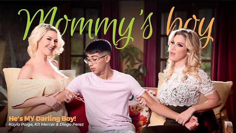 He's MY Darling Boy!: Kayla Paige, Kit Mercer (Mommysboy/ Adulttime) HD 720p