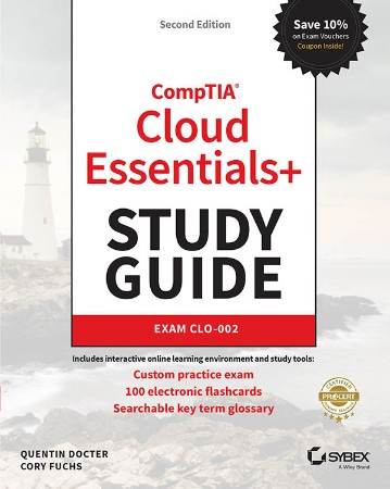 Cover: CompTIA Cloud Essentials+ Study Guide - Quentin Docter