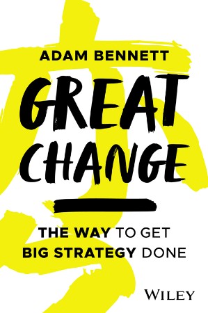 Cover: Great Change - Adam Bennett