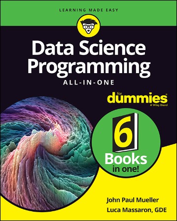Cover: Data Science Programming All-in-One For Dummies - John Paul Mueller
