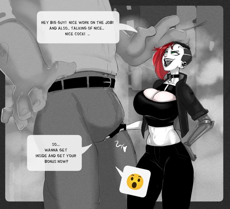 Darkminou - More than she can Chew Porn Comics