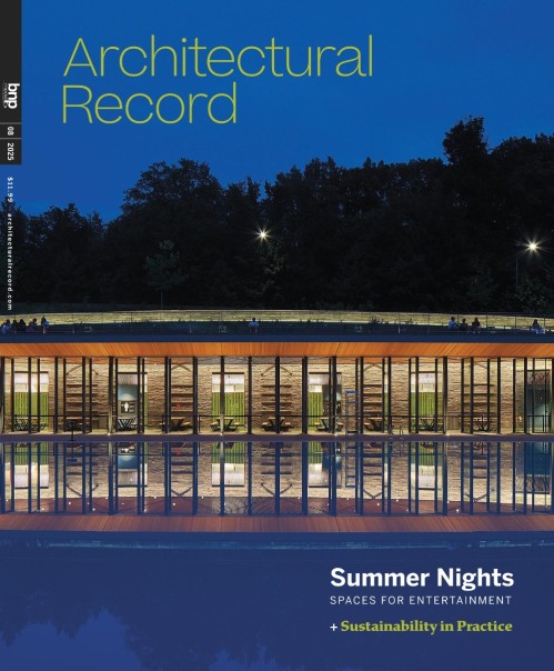 Architectural Record – August 2025
