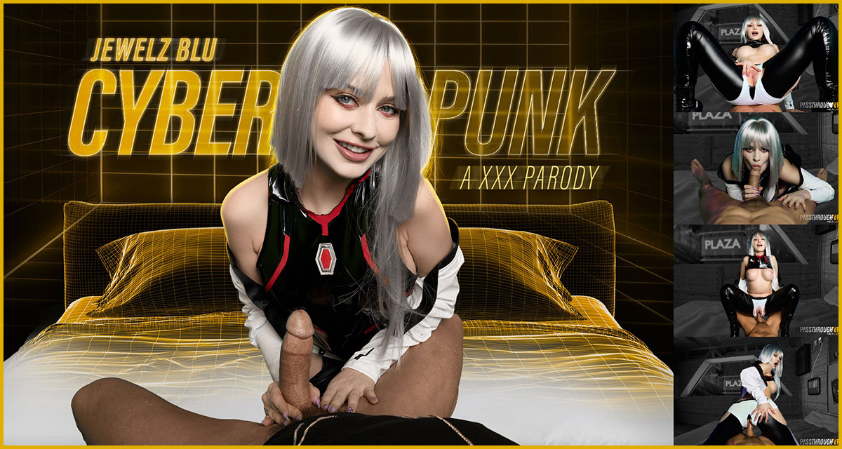 Jewelz Blu - Cyberpunk Edgerunners A XXX Parody Passthrough
