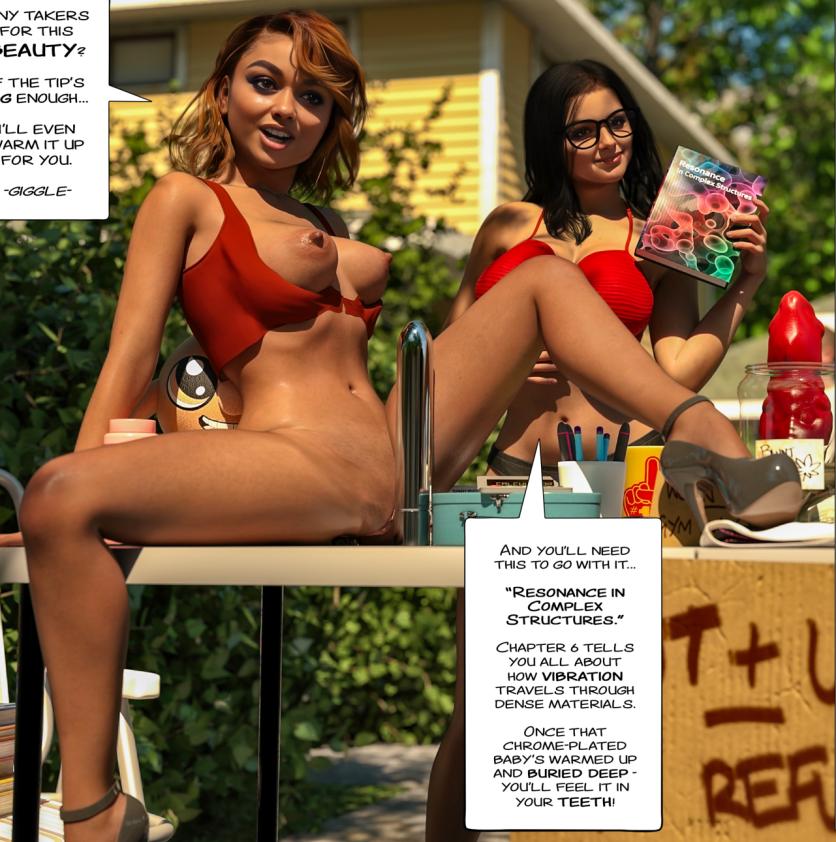 Tab109 - The Yard Sale 3D Porn Comic
