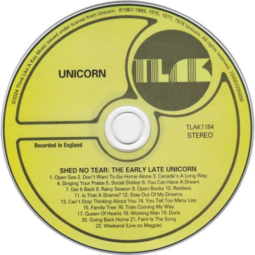 Unicorn - The Early Late Unicorn (1967-78) (2024) Lossless Unicorn - The Early Late Unicorn (1967-78) (2024) Lossless