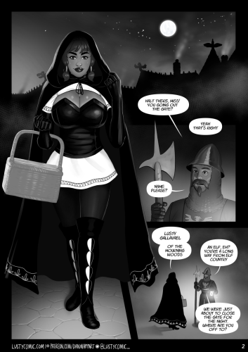 Dan Mapplethorpe - Lusty and the Big Bad Werewolf Porn Comics