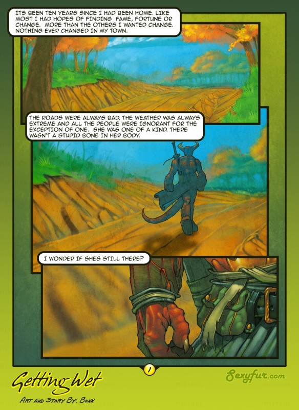 Sexyfur - Getting Wet (eng) Porn Comics
