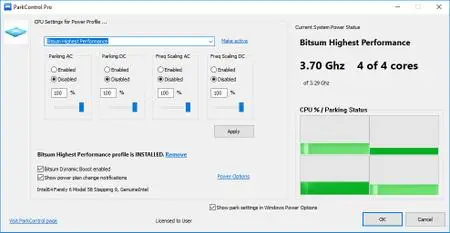 Bitsum ParkControl Pro 5.4.1.2 Multilingual