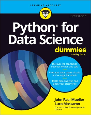 Cover: Python for Data Science For Dummies - John Paul Mueller