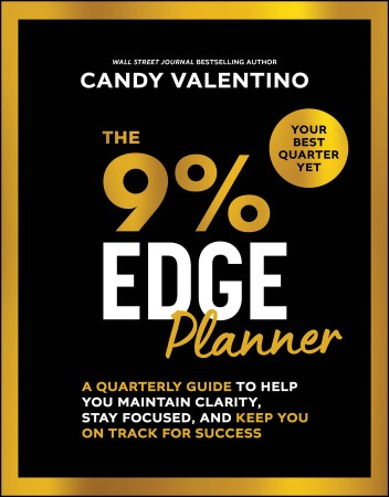Cover: The 9% Edge Planner - Candy Valentino