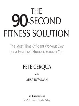 Cover: The 90-Second Fitness Solution - Pete Cerqua