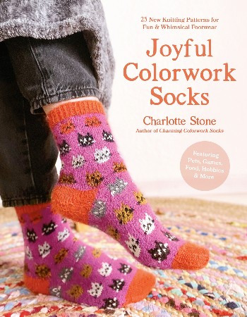 Cover: Joyful ColorWork Socks - Charlotte Stone
