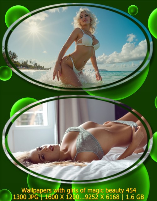 Wallpapers with girls of magic beauty 454