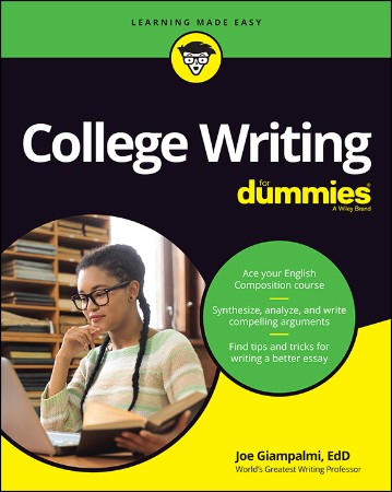 Cover: College Writing For Dummies - Joe Giampalmi