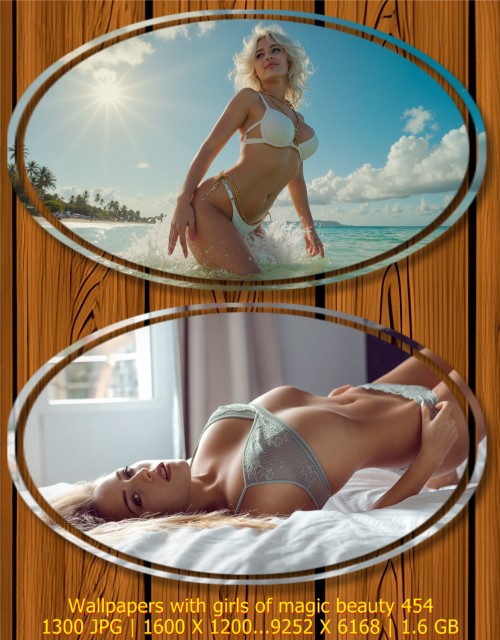 Wallpapers with girls of magic beauty 454