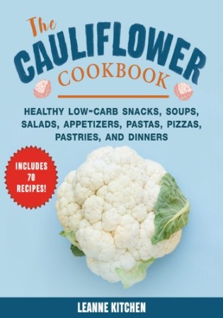Cover: Cauliflower Cookbook: Healthy Low-Carb Snacks