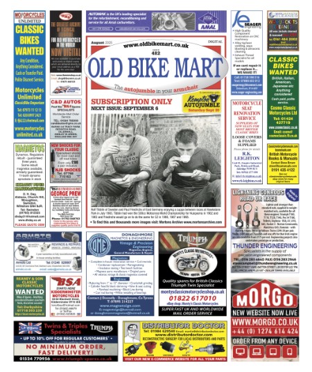 Old Bike Mart August 2025