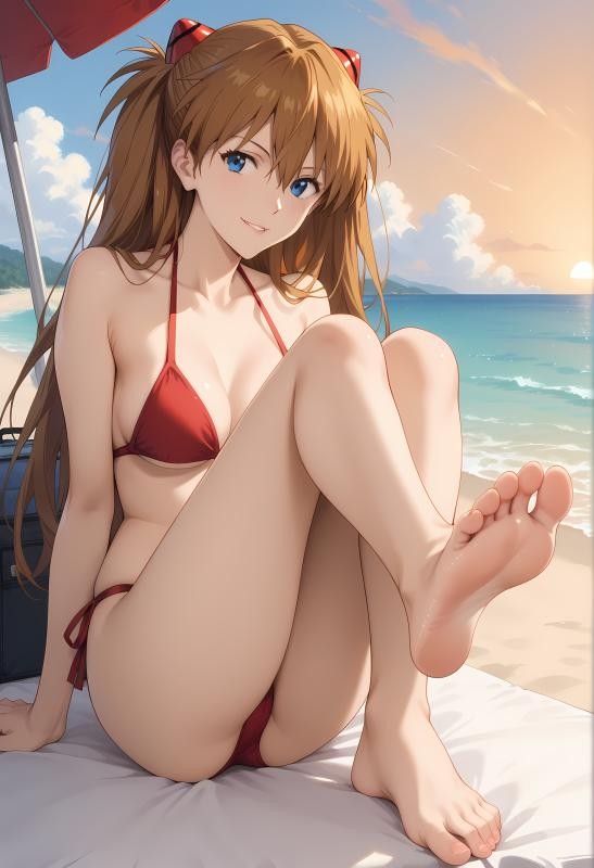 Animeiris - Asuka Langley Sohryu (Neon Genesis Evangelion)