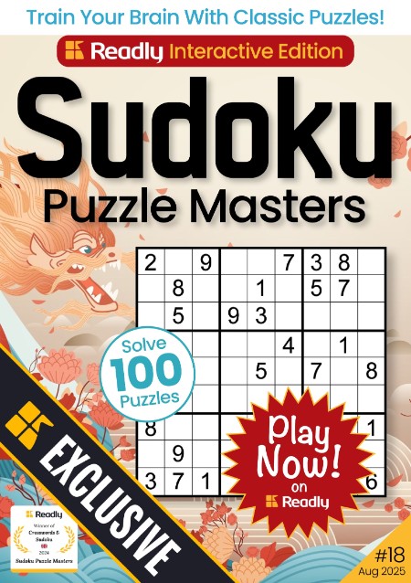 Sudoku Puzzle Masters - August 2025