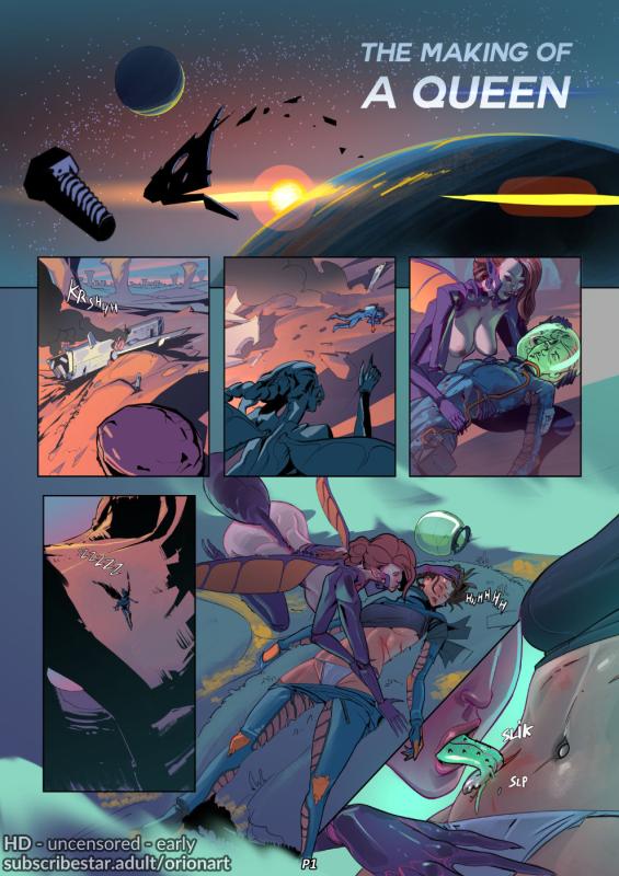 OrionArt - Making Of A Queen Porn Comics