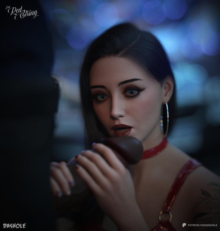 Dashole - Our Red String Porn Comics