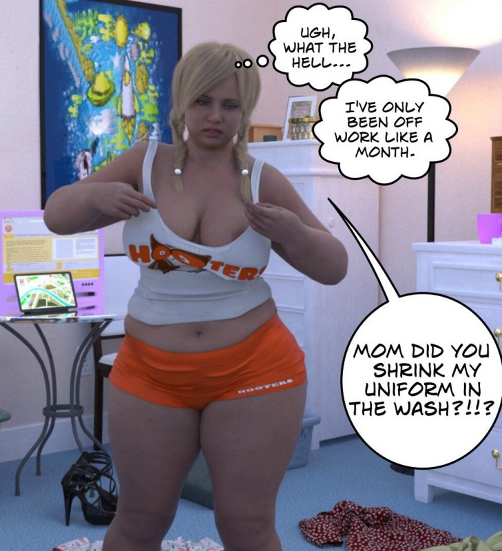 TheMagmaMan - Who's Fattening Heather 3D Porn Comic