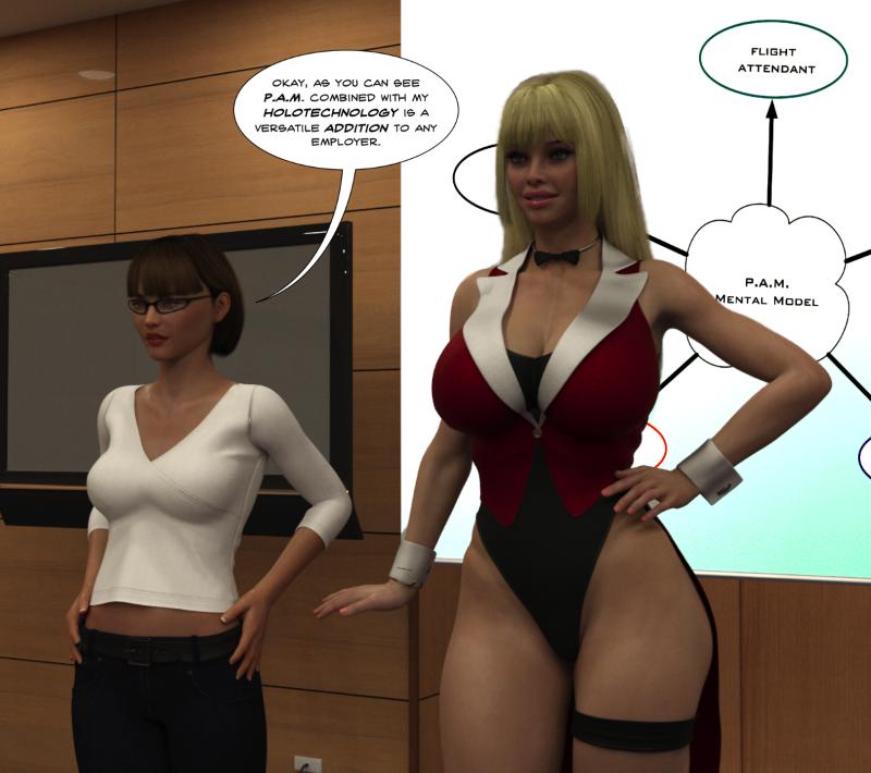 McTek - The Companions Issue 4 3D Porn Comic