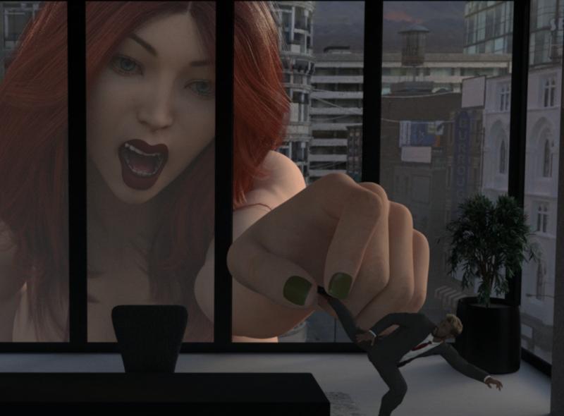 BobTyphon - Office Meeting 3D Porn Comic