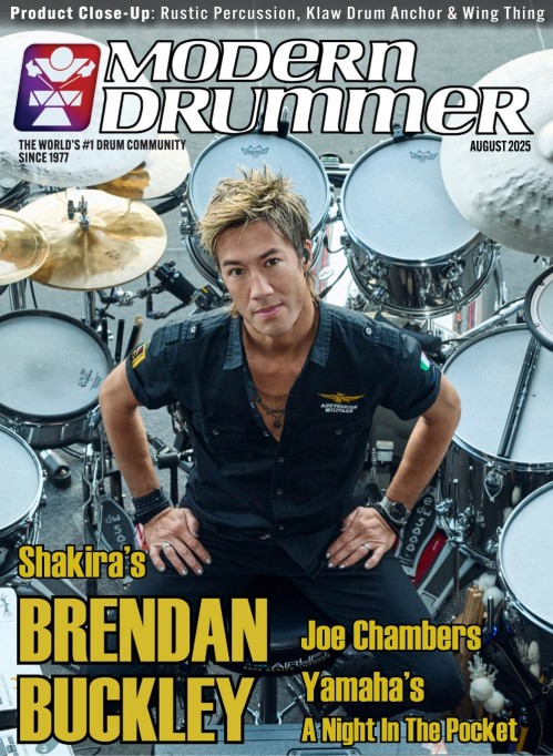 Modern Drummer Magazine – August 2025