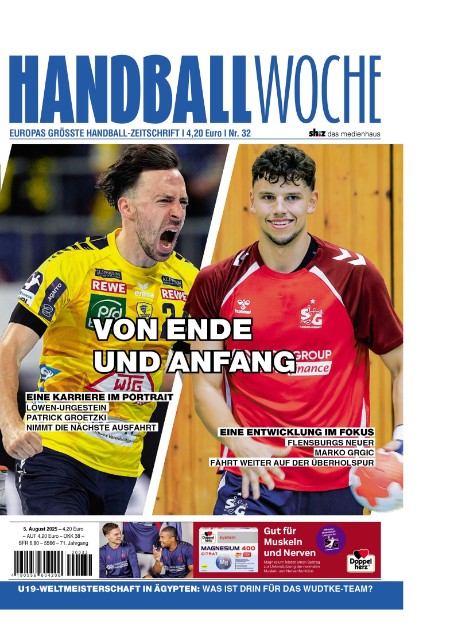 HANDBALLWOCHE No 32.2025 HANDBALLWOCHE No 32.2025
