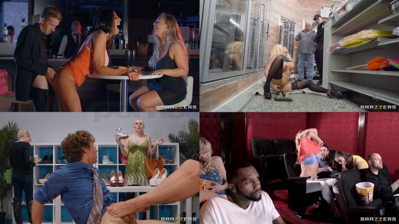 Cherie Deville, Joseline Kelly, Luna Star, Ava Koxxx, Molly Jane - Out In The Open! The Best Of Public Sex